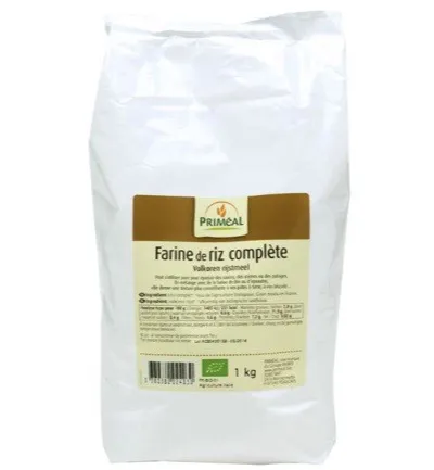 Priméal Volkoren Rijstmeel Bio (1000 gr)