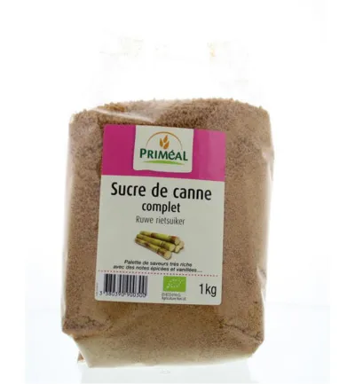 Priméal Ruwe Rietsuiker Bio (1000 gr)