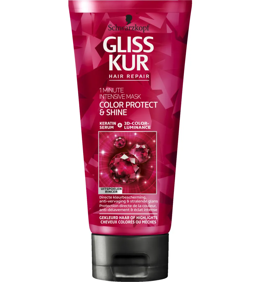 Gliss Kur Masker color tube (150 ml)