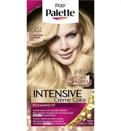 Poly Palette Haarverf - 280 Zacht Natuurlijk Blond (1 set)