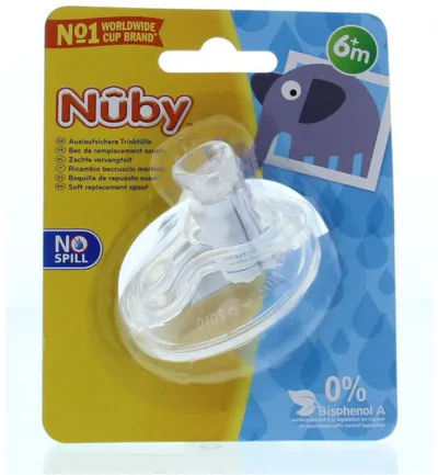 Nuby Vervangspeen beker ID10052 (1 stuk)