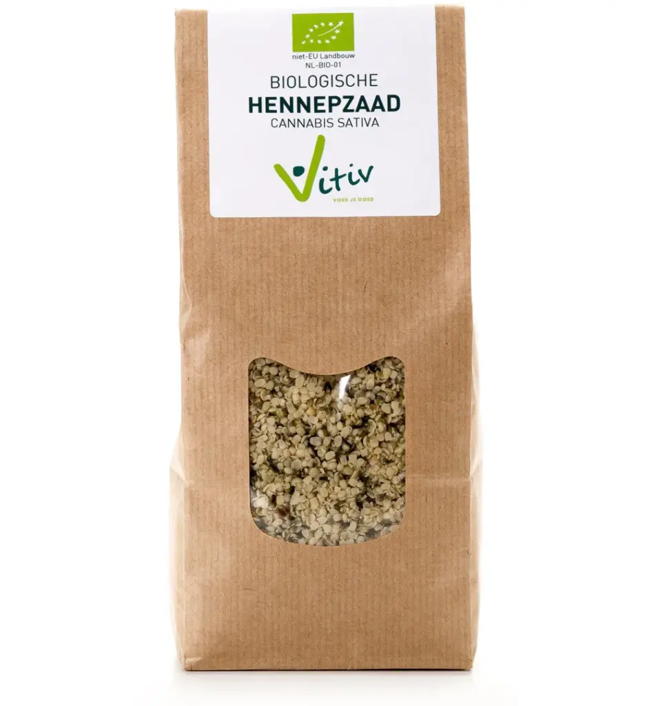 Vitiv Hennepzaad Bio (250 gr)