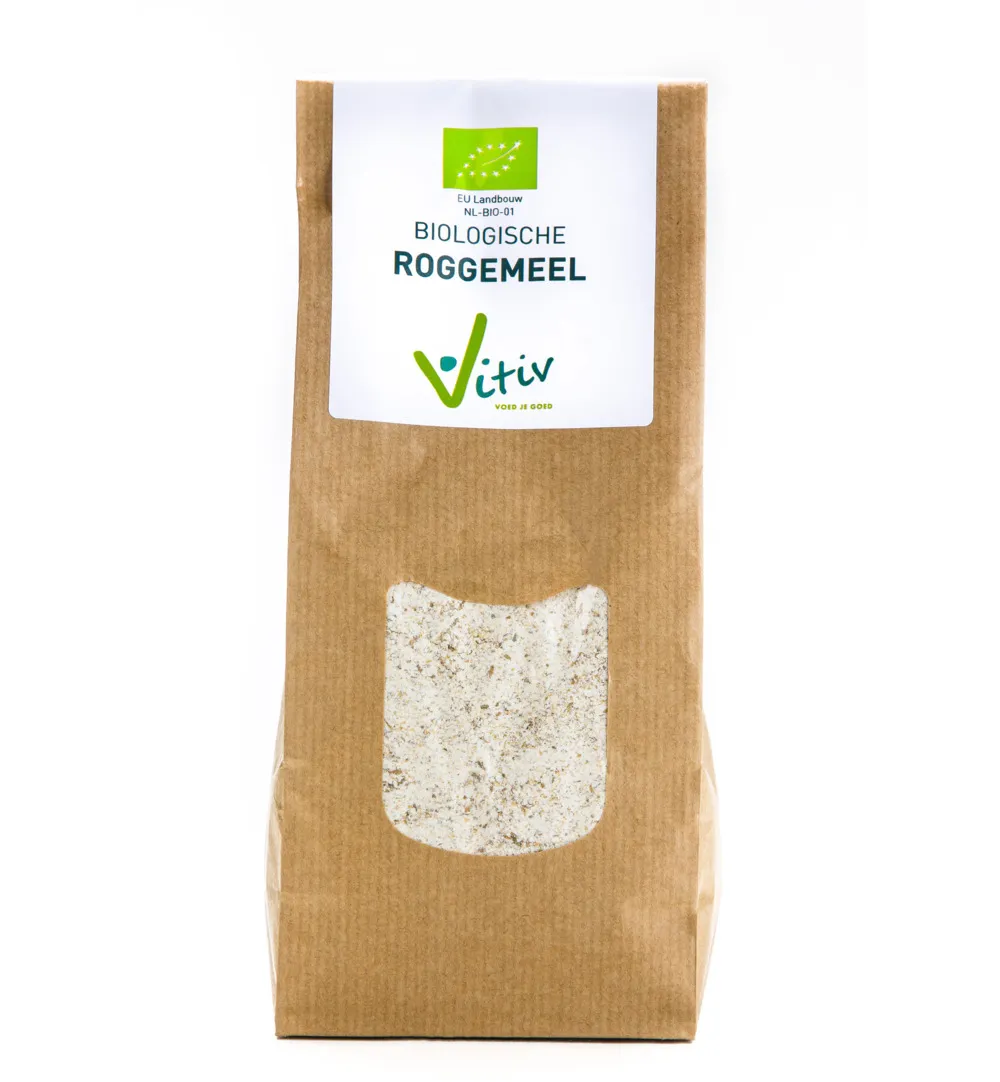Vitiv Roggemeel Bio (500 gr)