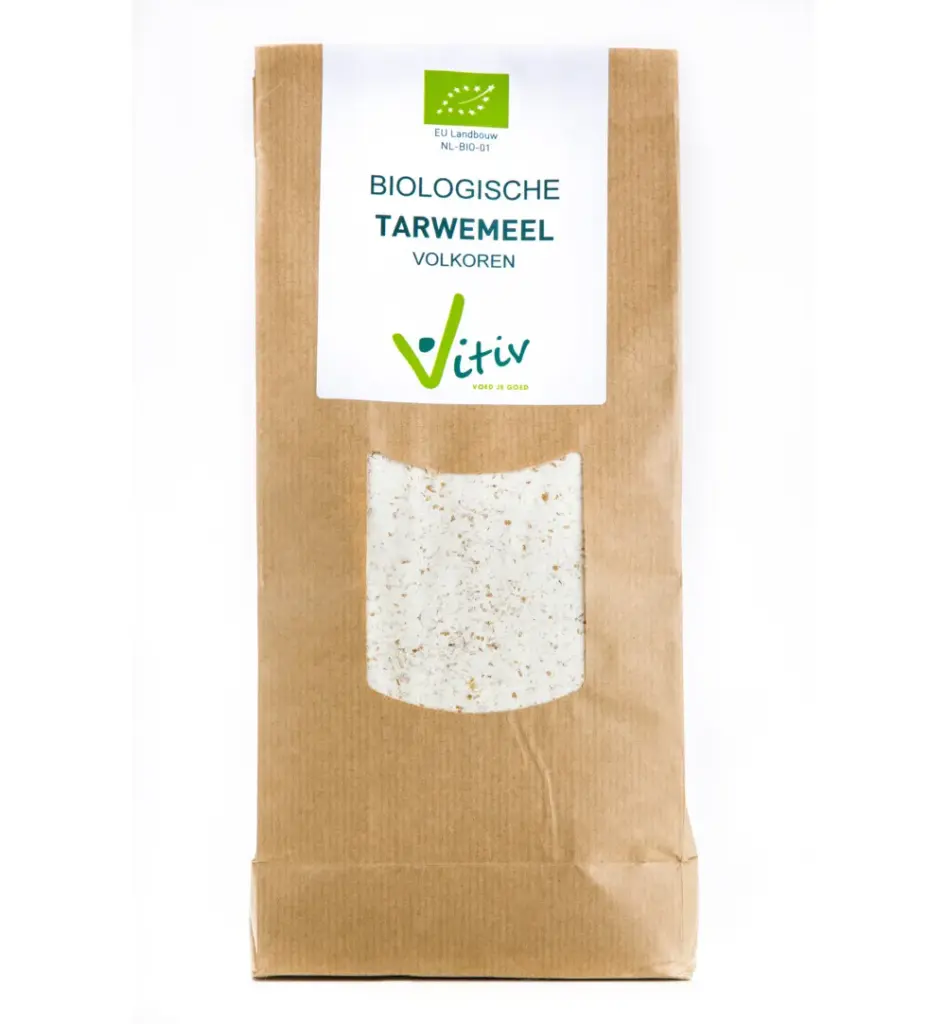 Vitiv Tarwemeel Volkoren Bio (1000 gr)