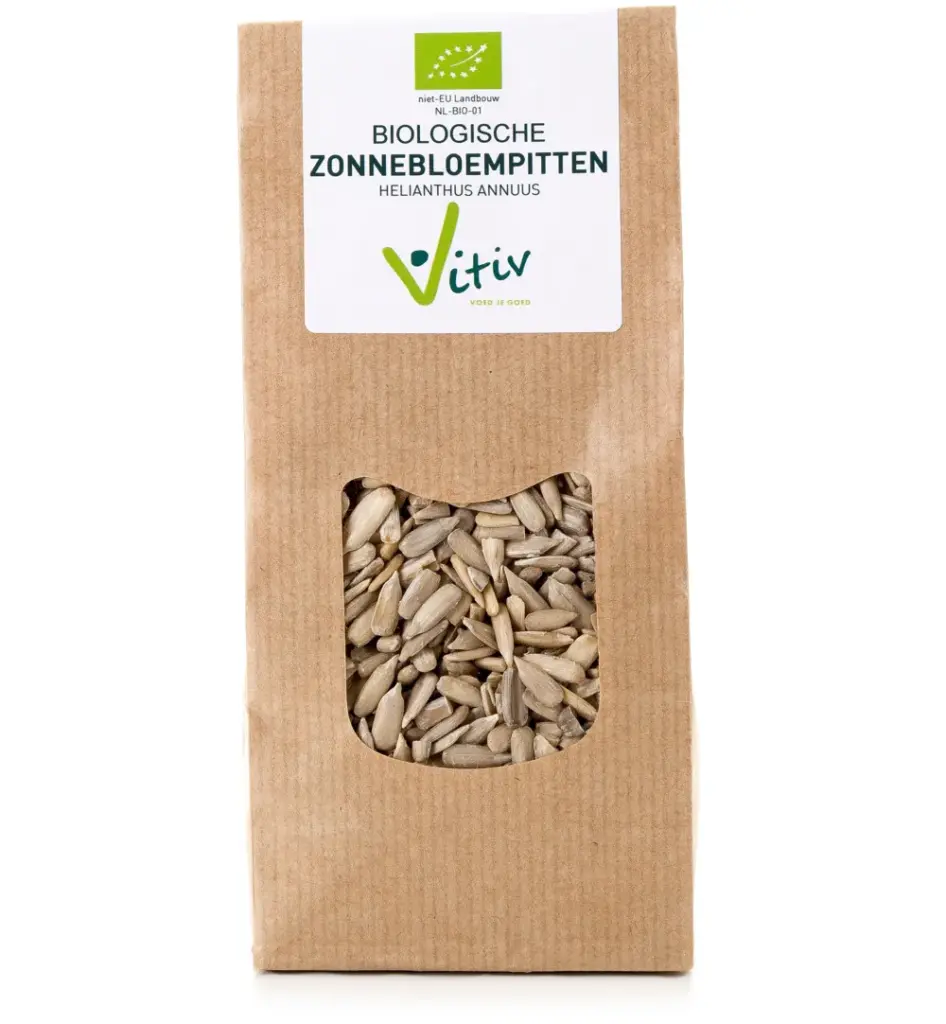 Vitiv Zonnebloempitten Bio (250 gr)