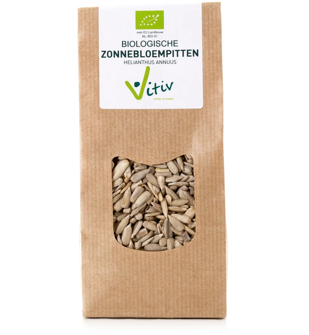 Vitiv Zonnebloempitten Bio (500 gr)