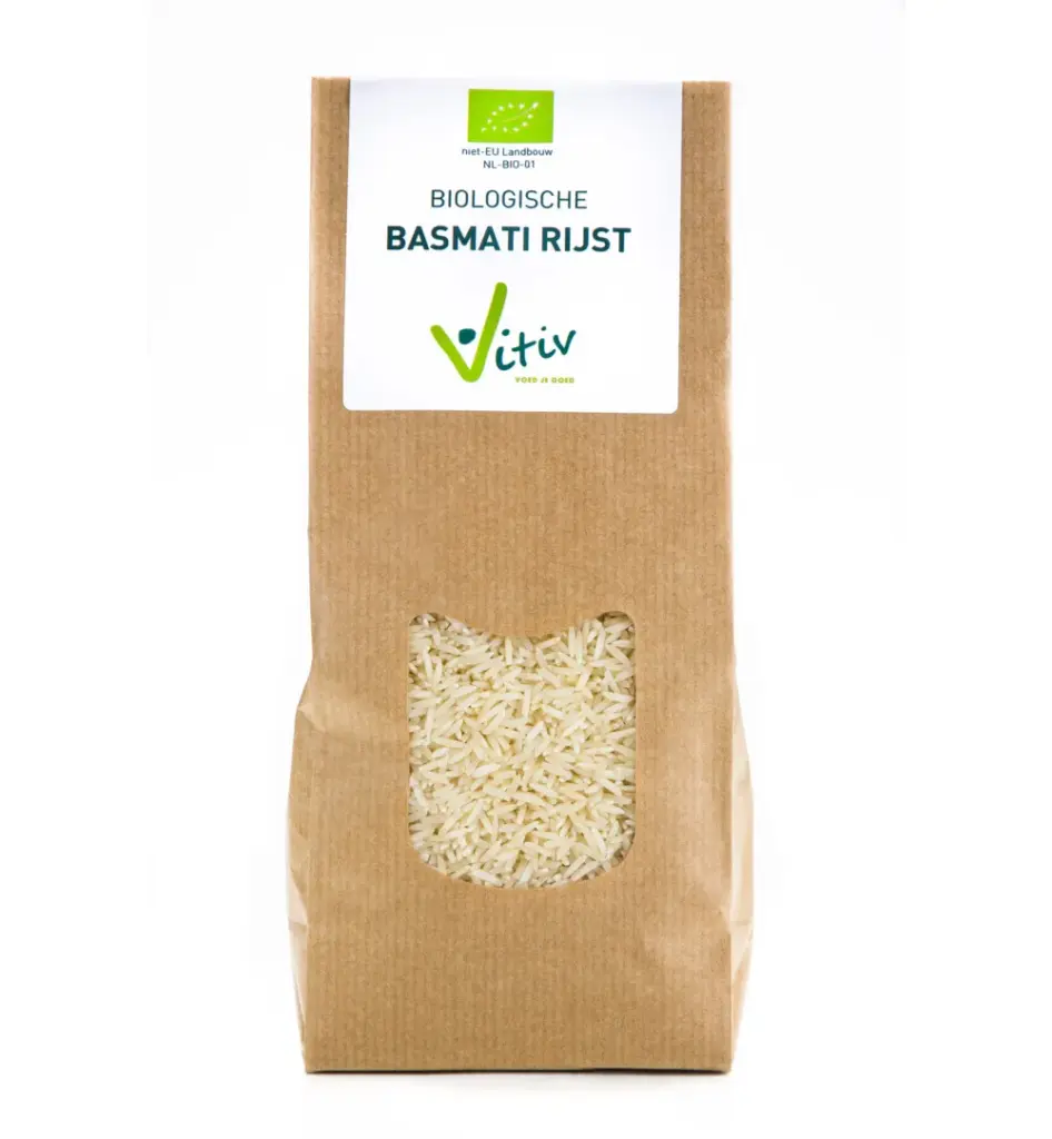 Vitiv Basmati Rijst Bio (500 gr)