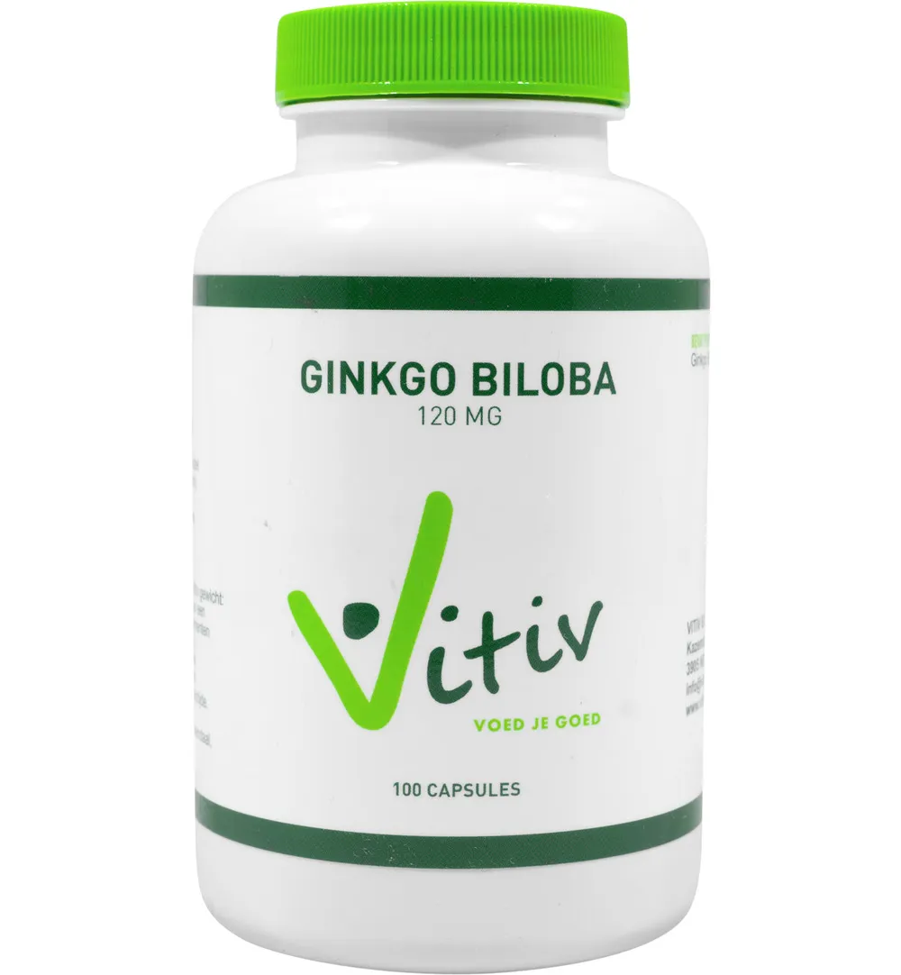 Vitiv Ginkgo Biloba (100 capsules)