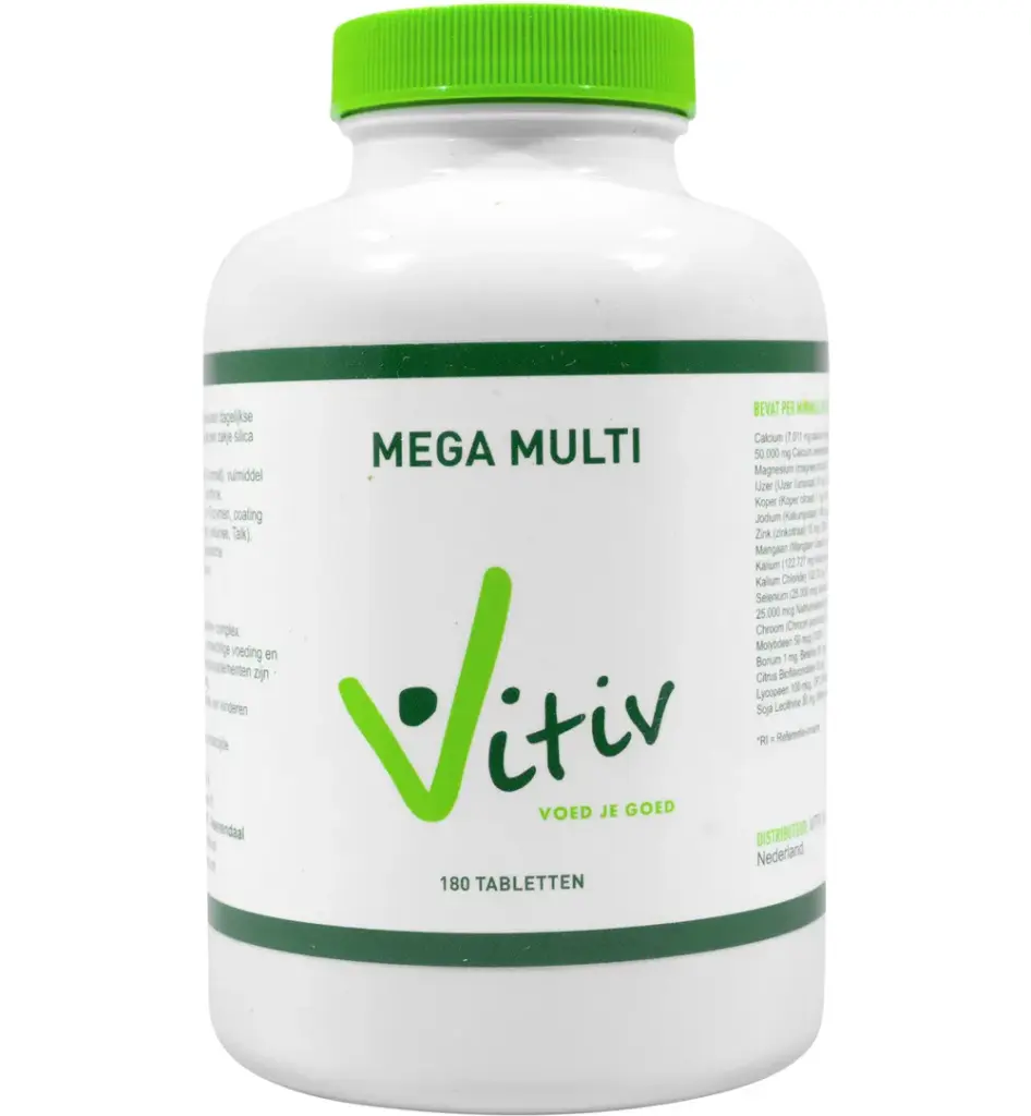 Vitiv Mega Multi (180 tabletten)