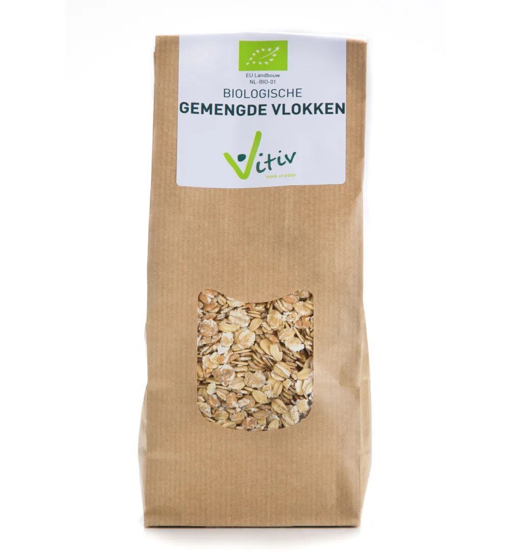 Vitiv Gemengde Vlokken Bio (500 gr)