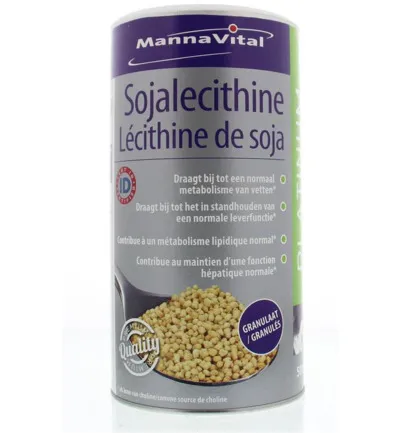 Mannavital Soja Lecithinegranulaat (500 gr)