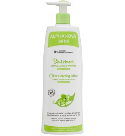 Alphanova Baby Olive cleansing lotion (500 ml)