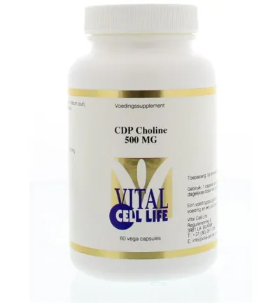 Vital Cell Life CDP Choline 500 mg (60 capsules)