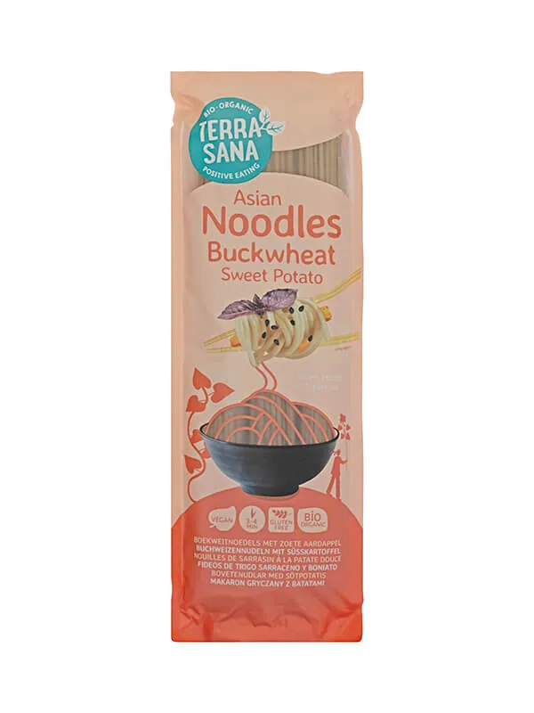Terrasana Boekweitnoedels Met Zoete Aardappel Bio (250 gr)
