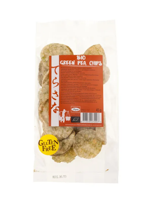 Terrasanagroene Erwtenchips Bio (45 gr)