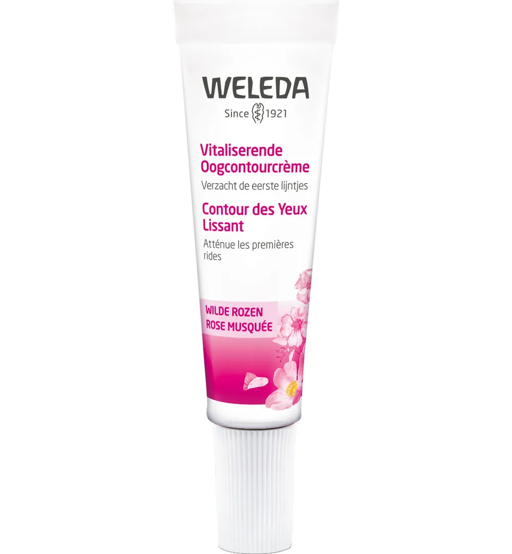 WELEDA Wilde rozen vitaliserende oogcontourcreme (10 ml)