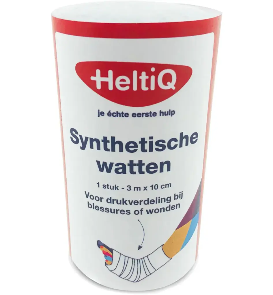 Heltiq Synthetische Watten 3M X 10 Cm (1 rol)