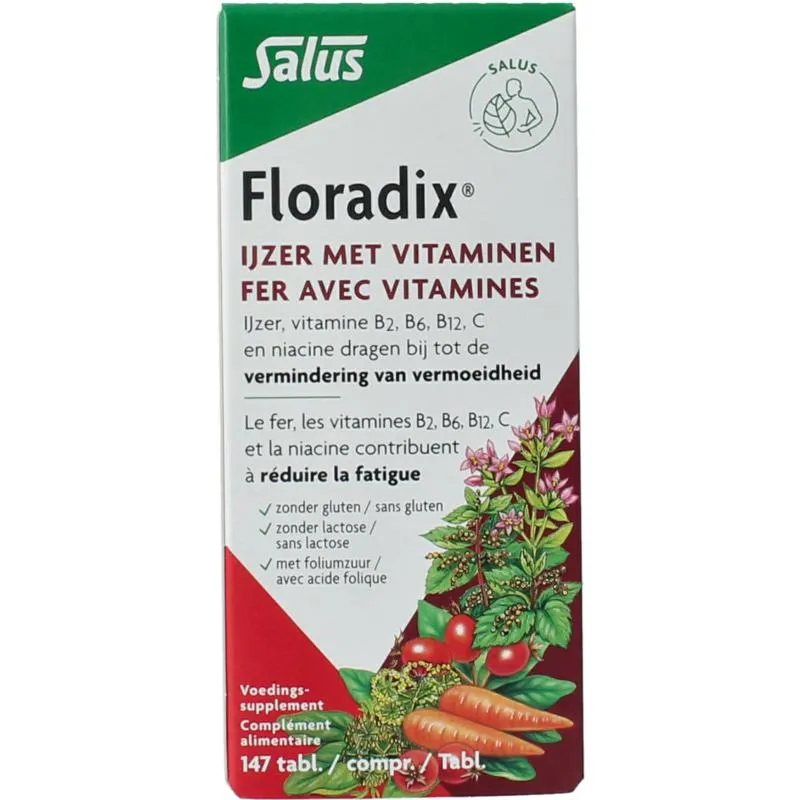 Salus Floradix ijzer (147 tabletten)
