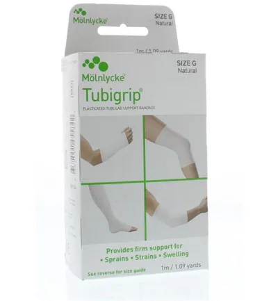 Tubigrip Maat G 1m x 12 cm 1524 wit (1 stuk)