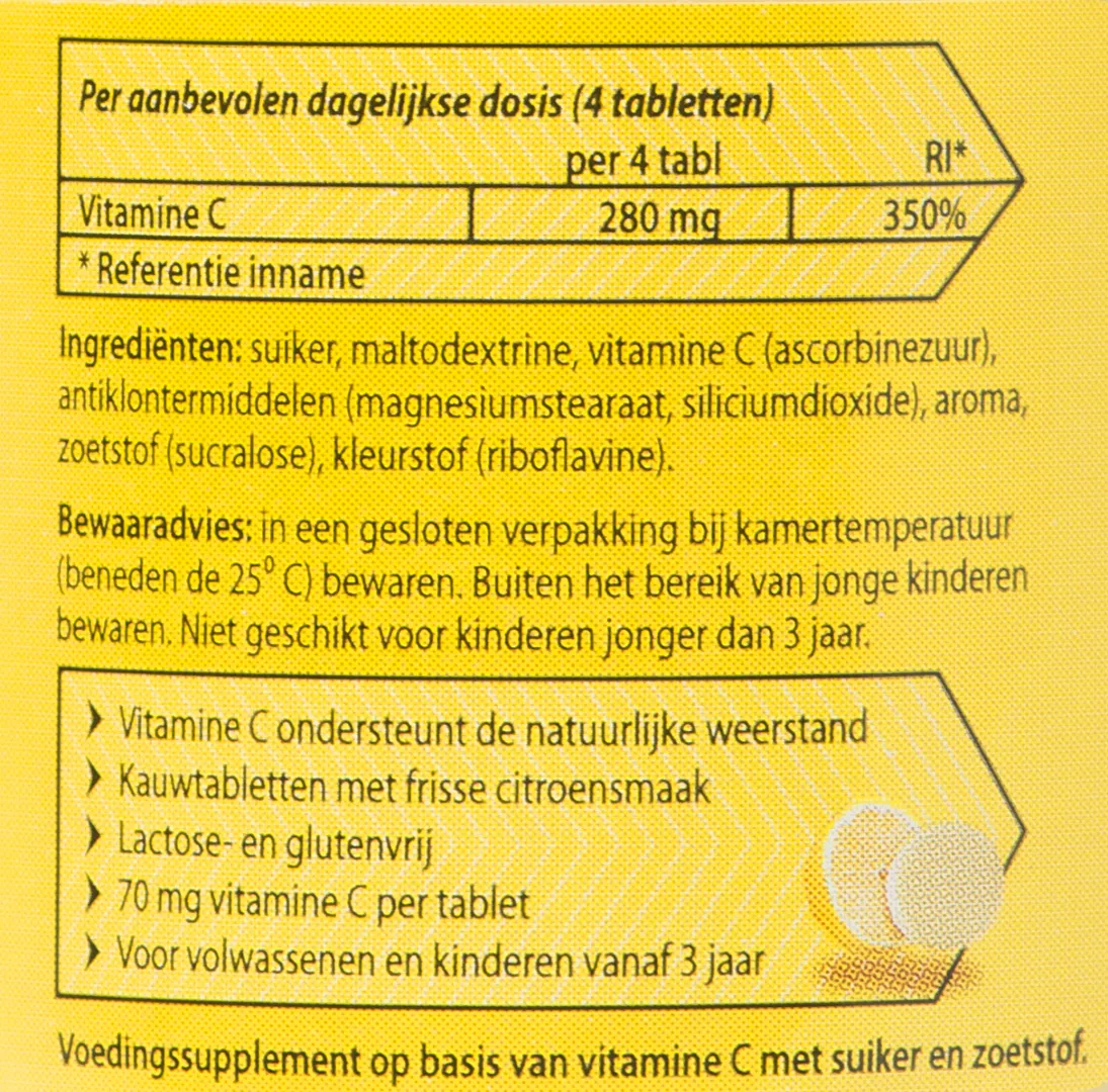 Roter Vitamine C 70 mg kauwtablet (200 tabletten) - image 3