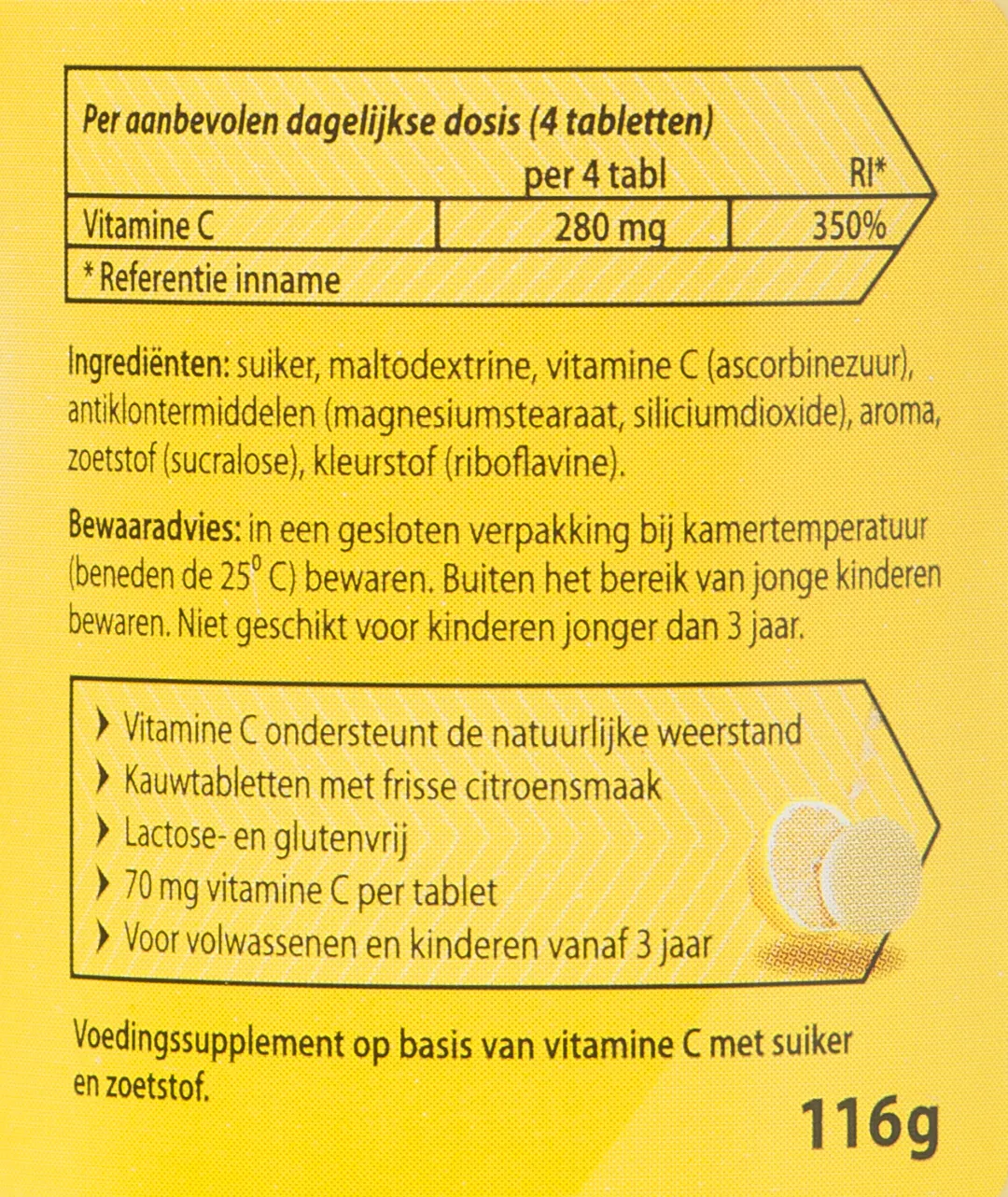 Roter Vitamine C 70 mg kauwtablet (400 tabletten) - image 3