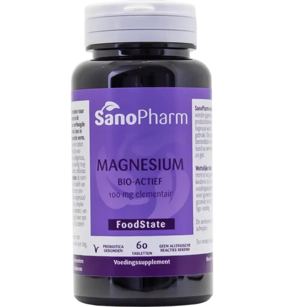 Sanopharm Magnesium 100 mg (60 tabletten)