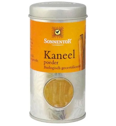 Sonnentor Kaneel gemalen metalen bus bio (40 gr)