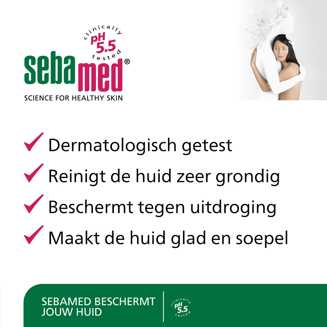 Sebamed Zeepvrij wasemulsie (300 ml) - image 3