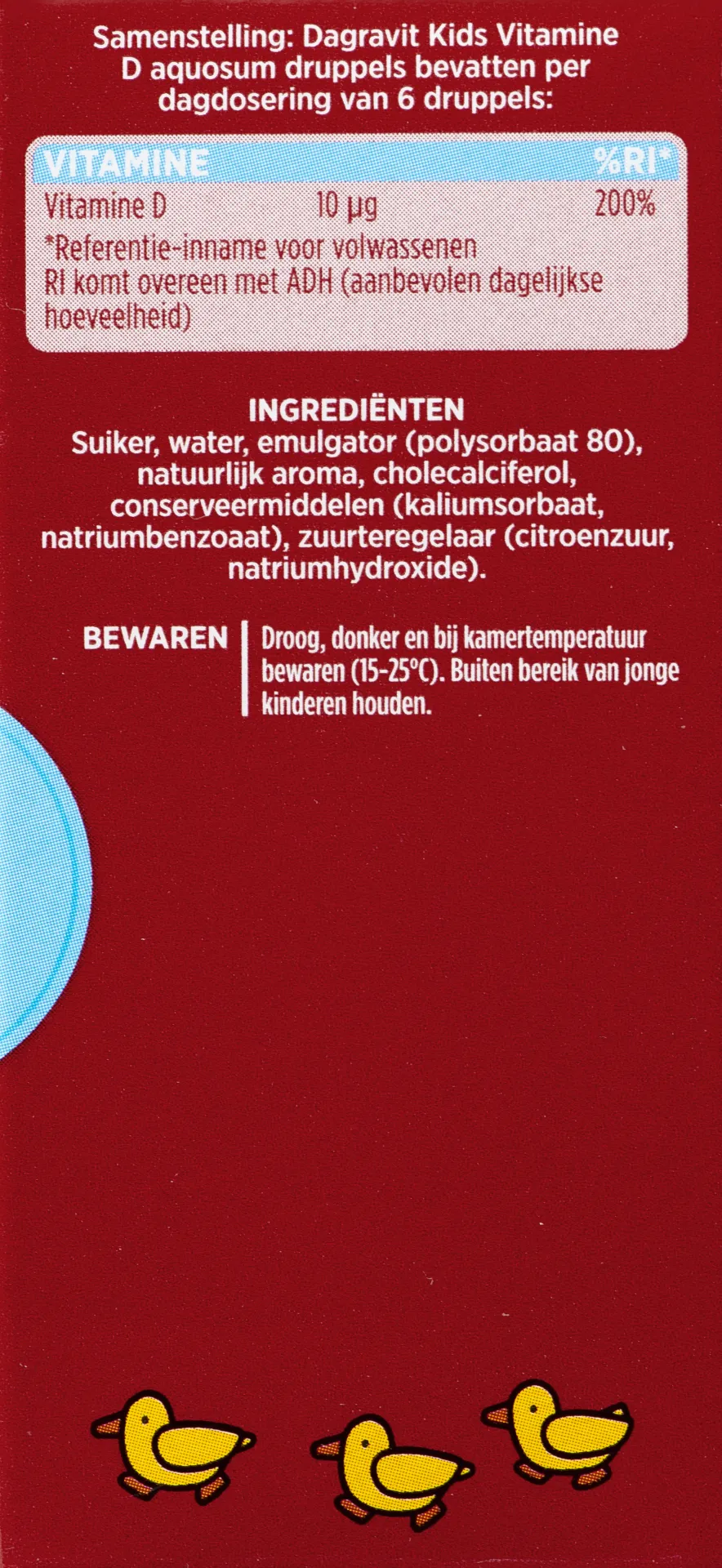 Dagravit Dagravit Kids Vitamine D Aquosum (25 ml) - image 5