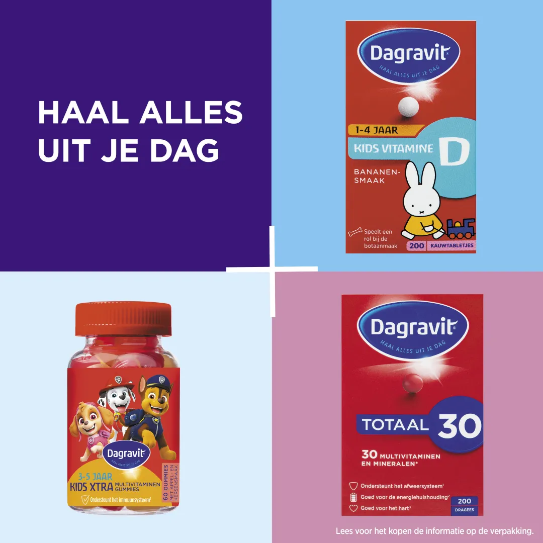 Dagravit Kids Vitamine D Kauwtabletjes (200 kauwtabletten) - image 6