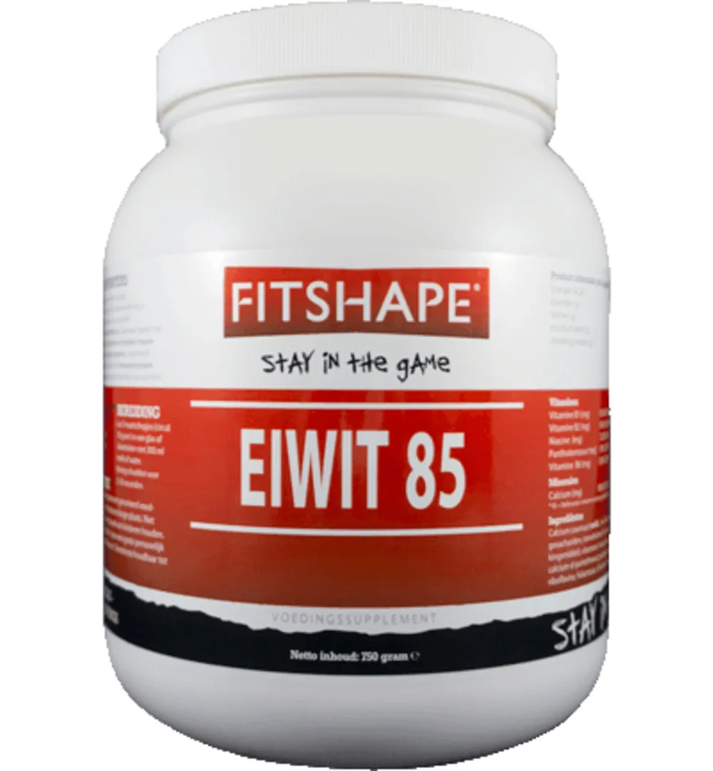 Fitshape Eiwit 85 I Vanille (750 gr)