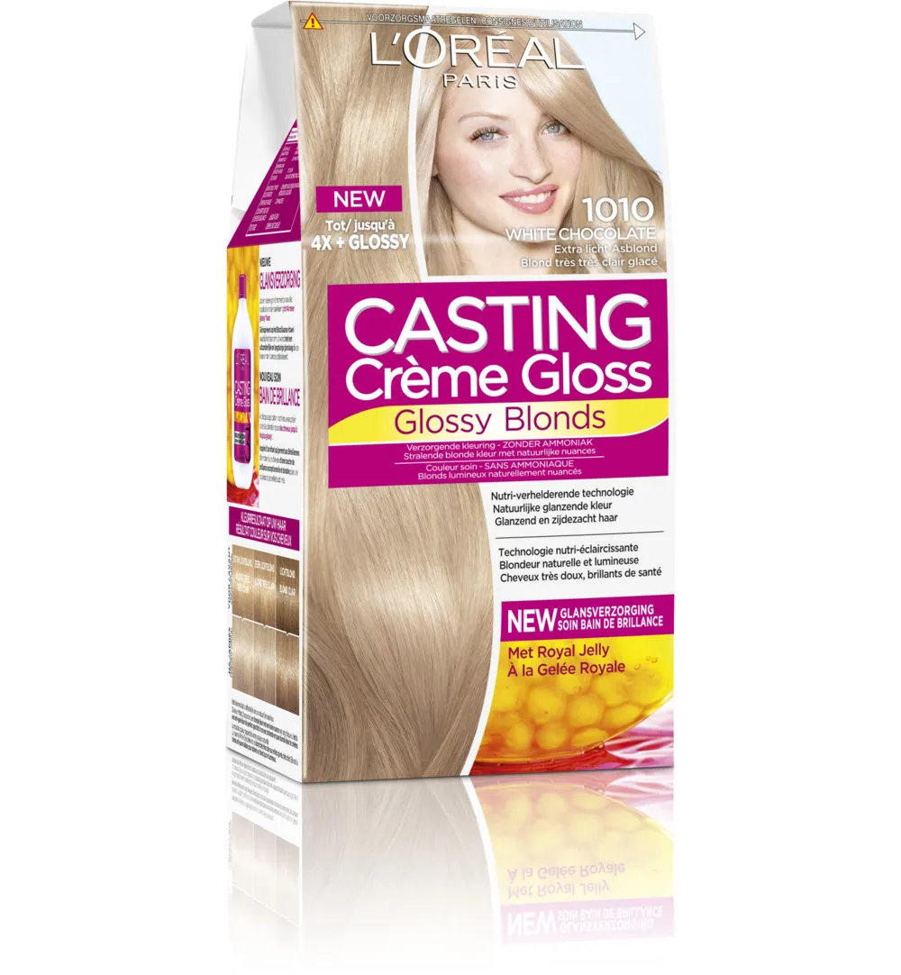 L'Oréal Casting Creme Gloss 1010 White Chocolate (1 set)