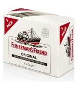 Fisherman's Friend Original extra sterk 3-pack (3 x 25 gr)