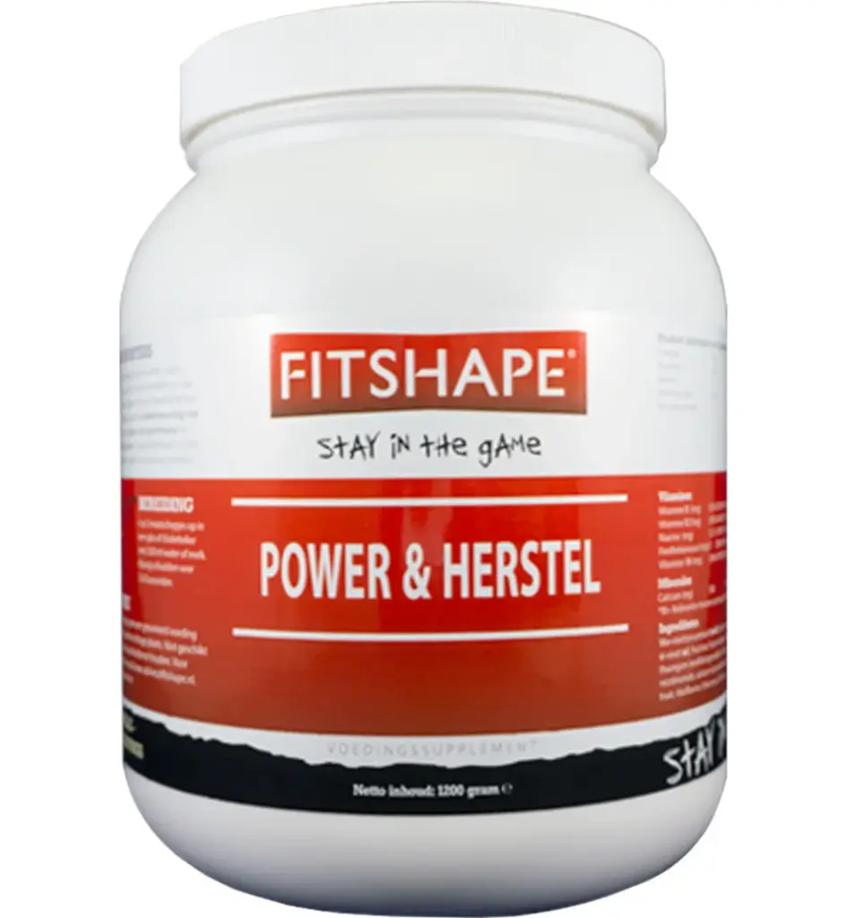 Fitshape Power & Herstel I Aardbei (1200 gr)