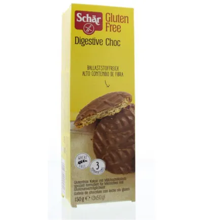 Dr. Schär Digestive Chocolade (150 gr)
