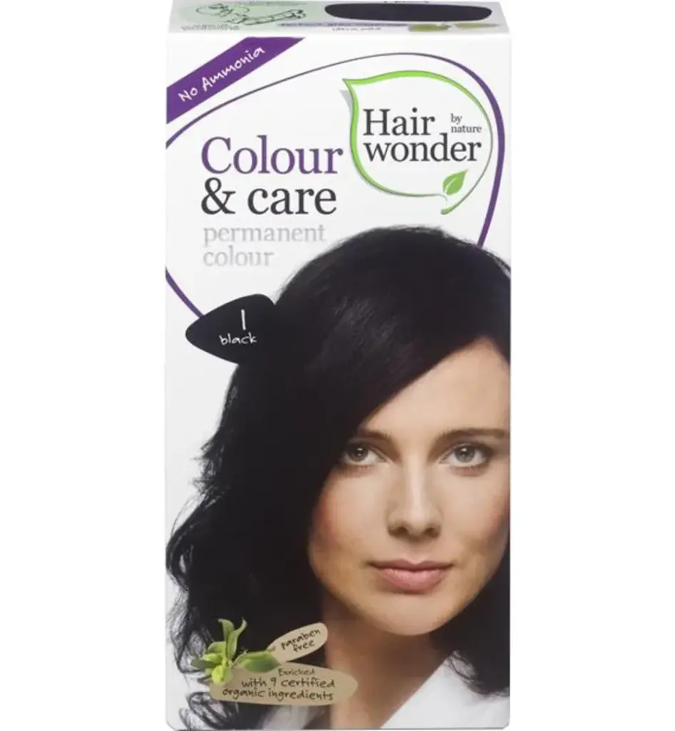 Hairwonder Colour & Care 1 black (100 ml)