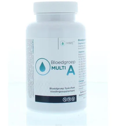 Hme Bloedgroep multi A (120 capsules)