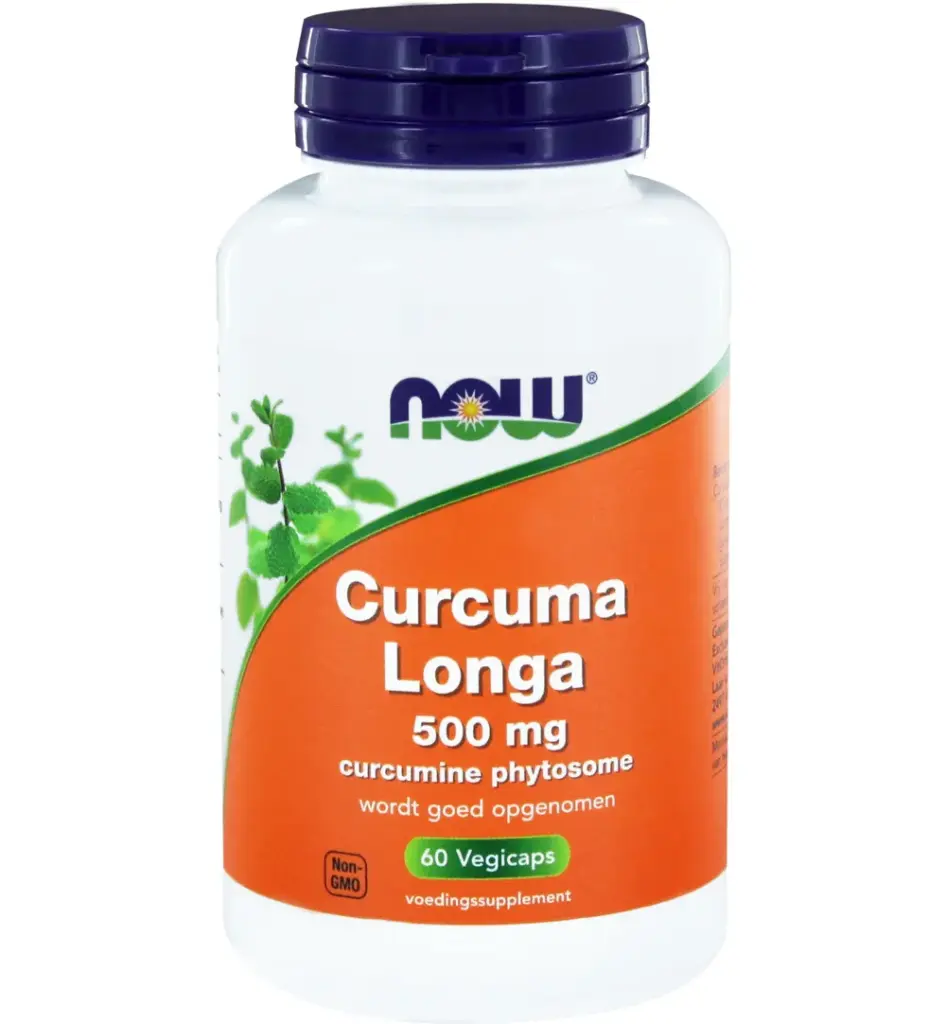 Now Curcuma Longa 500 mg (60 vega capsules)