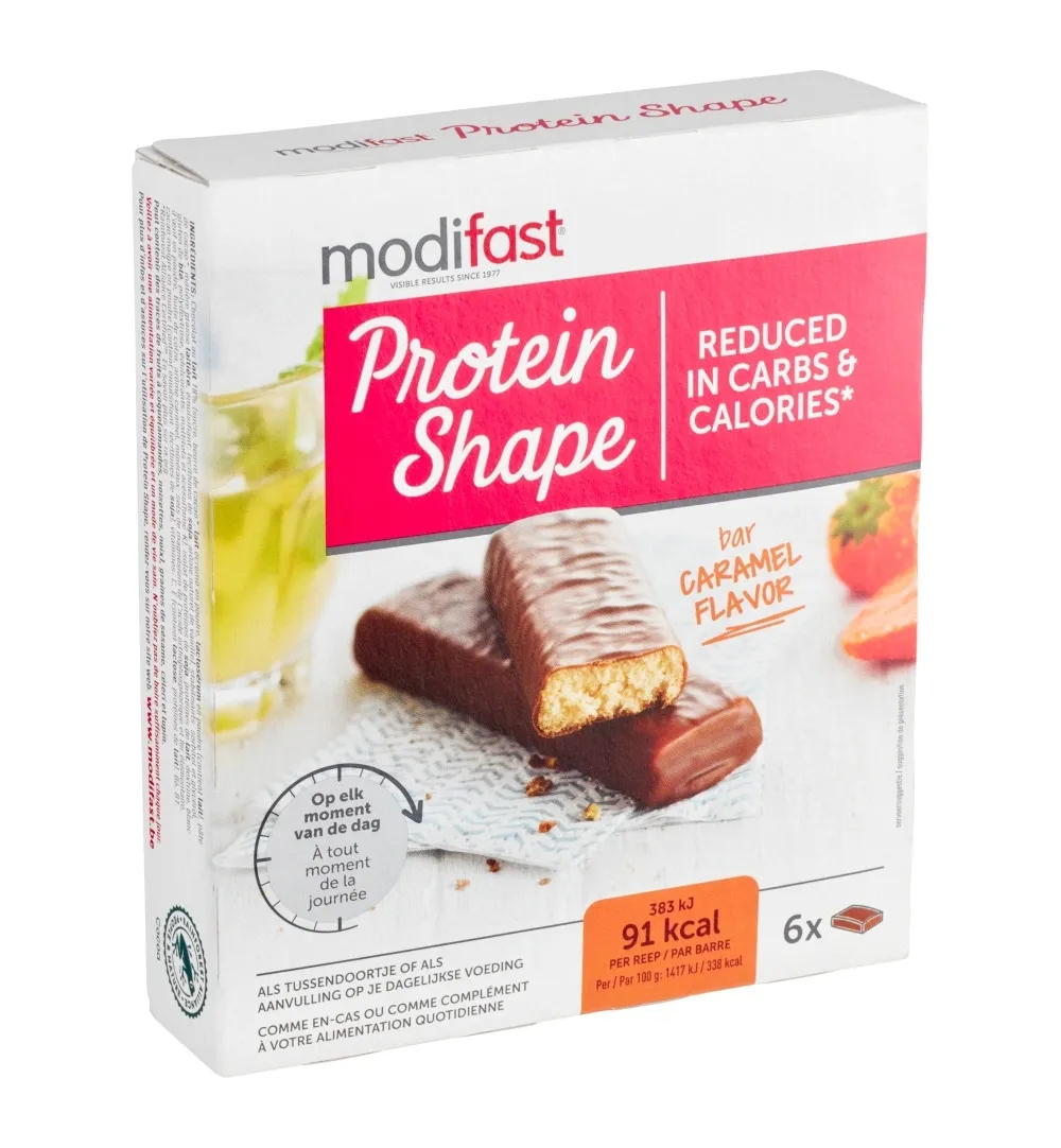 Modifast Protein Shape Reep Karamel (162 gr)