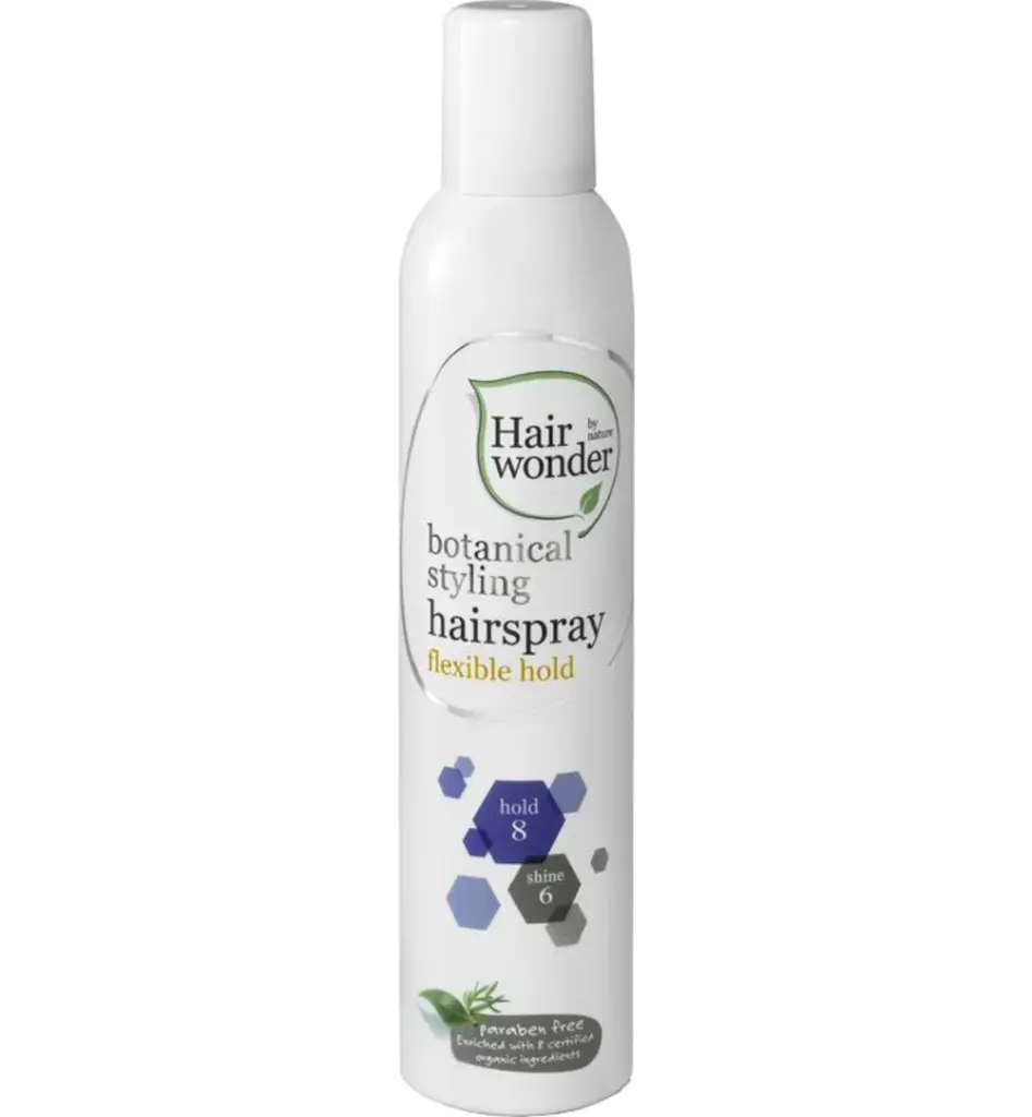 Hairwonder Botanical styling hairspray flexible hold (300 ml)