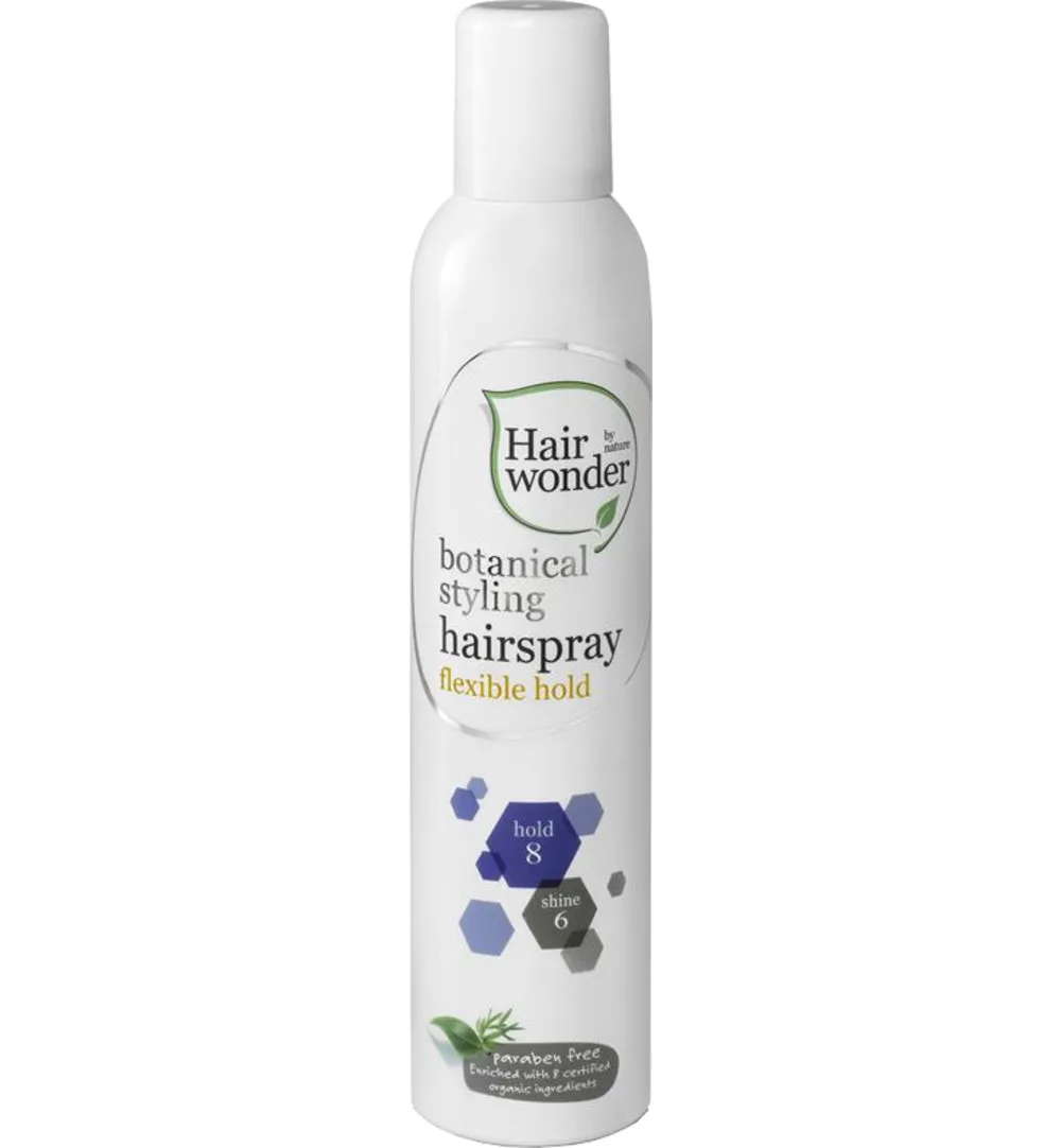 Hairwonder Botanical styling hairspray flexible hold (300 ml)