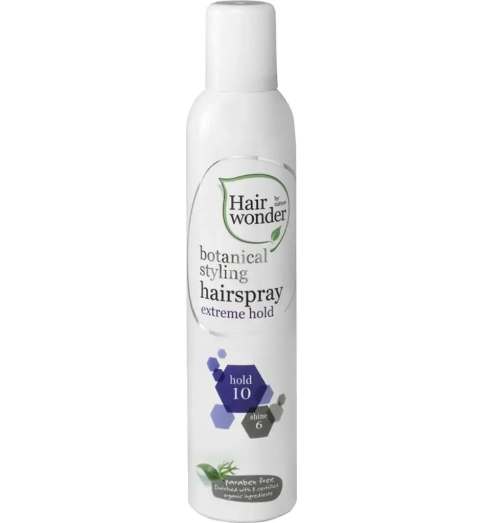Hairwonder Botanical styling hairspray extra hold (300 ml)