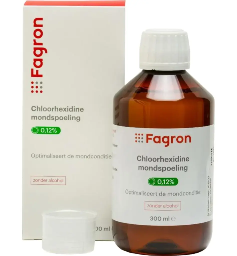 Fagron Chloorhexidine mondspoeling 0.12% (300 ml)