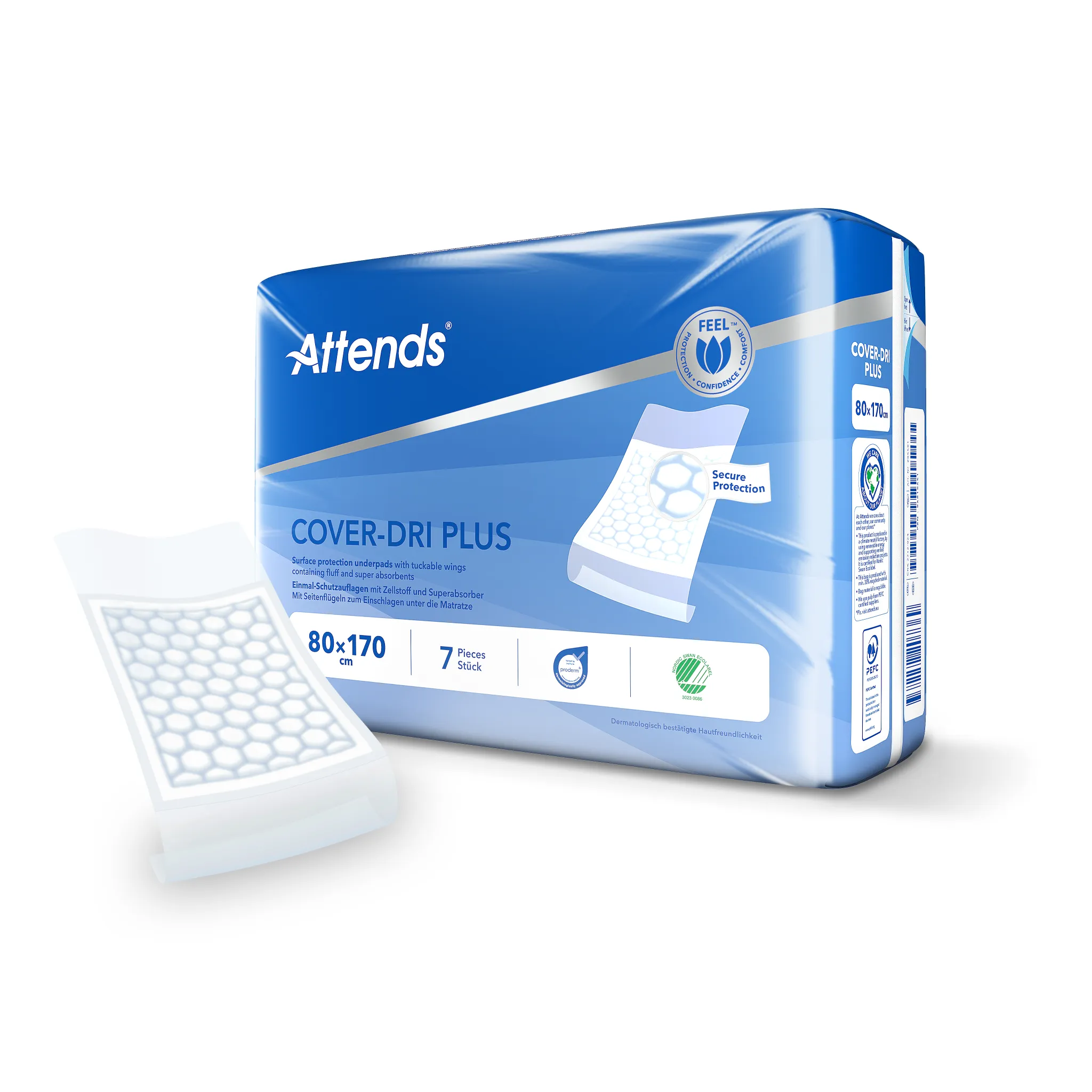 Attends Cover Dri 80 X 170 (7 Stuks) - image 2