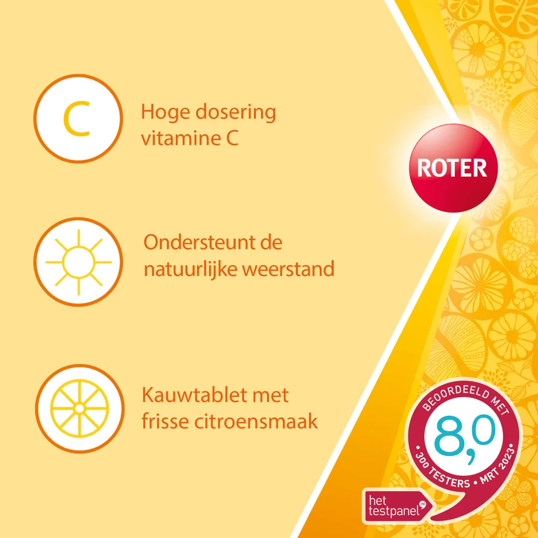 Roter Vitamine C 500 mg citroen (50 kauwtabletten) - image 2