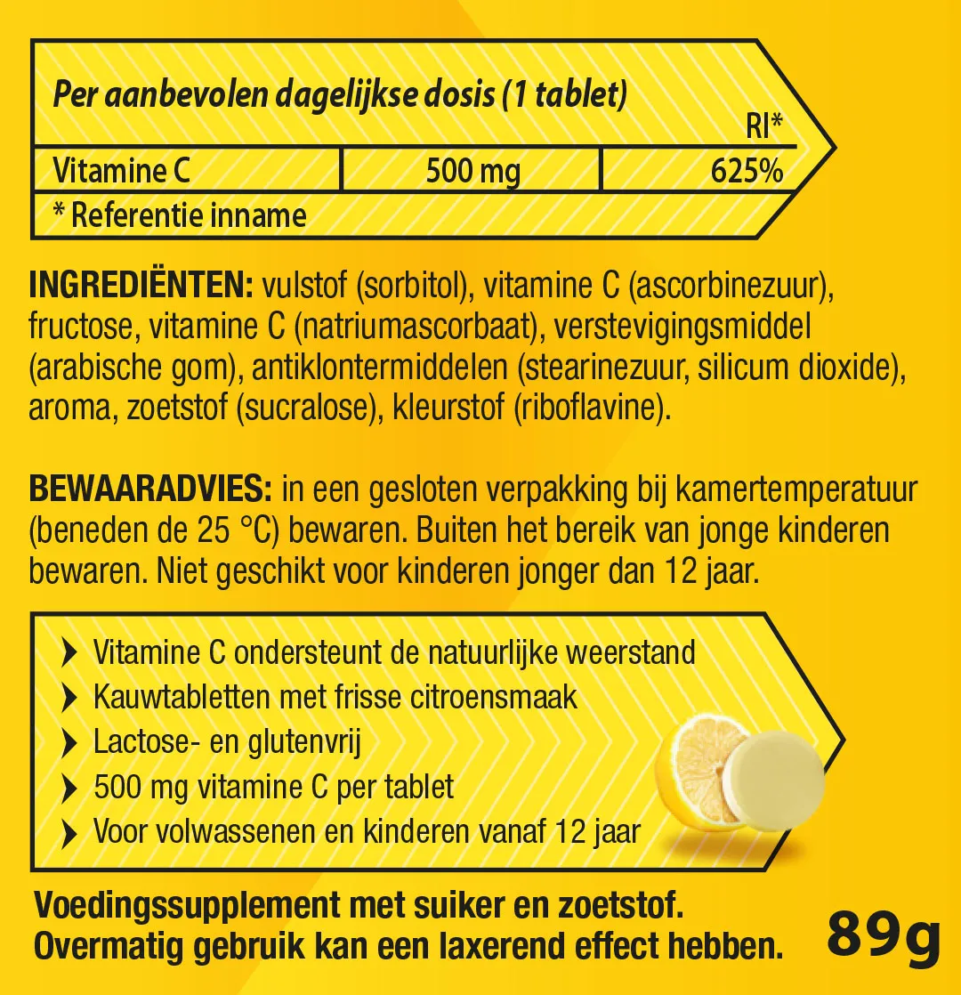 Roter Vitamine C 500 mg citroen (50 kauwtabletten) - image 3