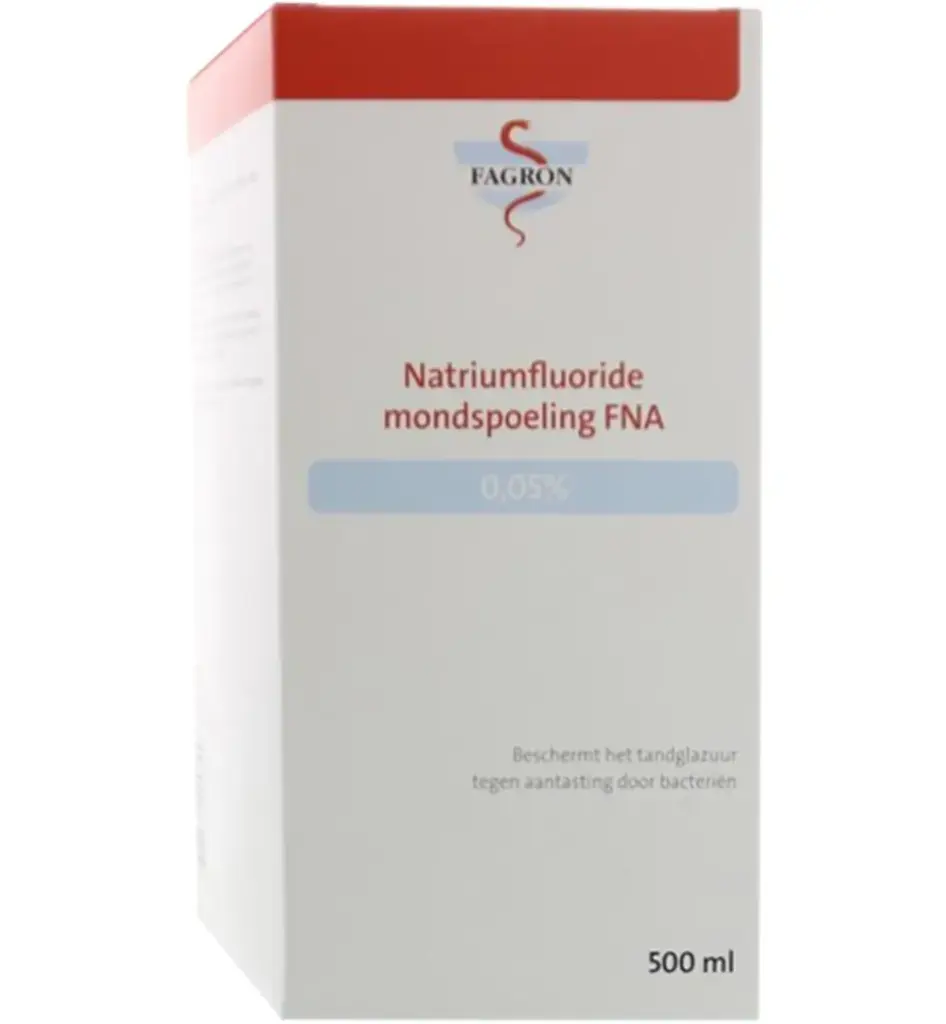 Fagron Natriumfluoride mondspoeling 0.05% (500 ml)