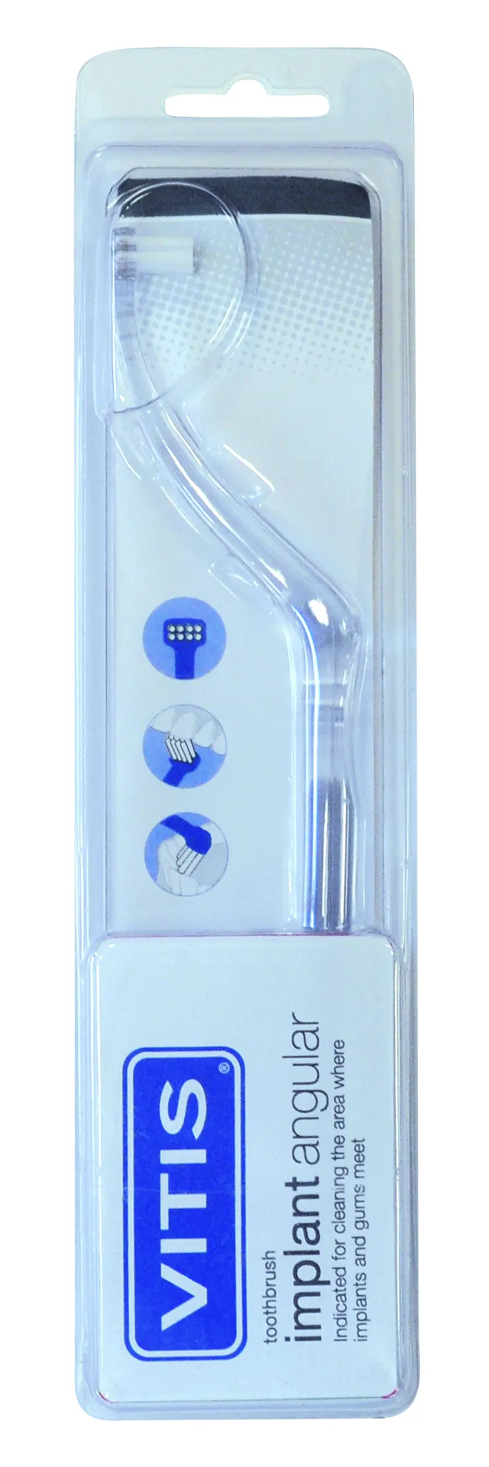 Vitis Implant tandenborstel angular (1 stuk)