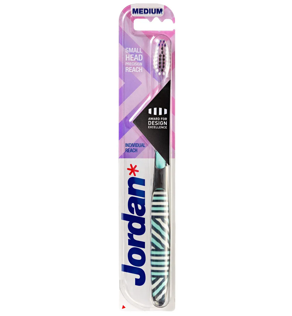Jordan Tandenborstel Individual Reach Medium (1 stuk)