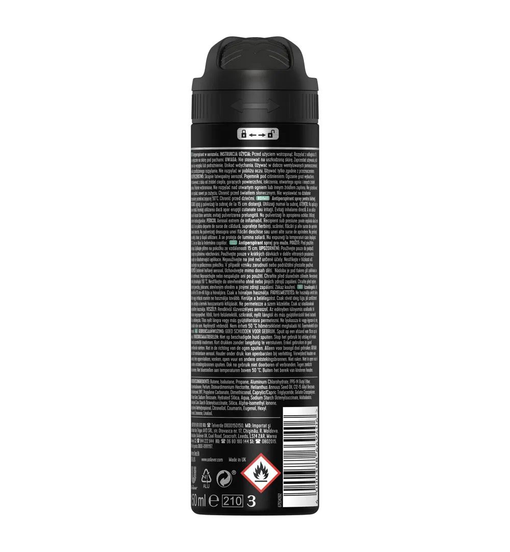 Rexona Deodorant spray sensitive men (150 ml) - image 2